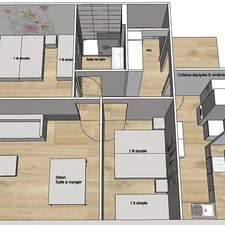 Le Domaine De La Corchade Tout Neuf Pour 6 Personnes Societe Selogerametz Com 梅斯
